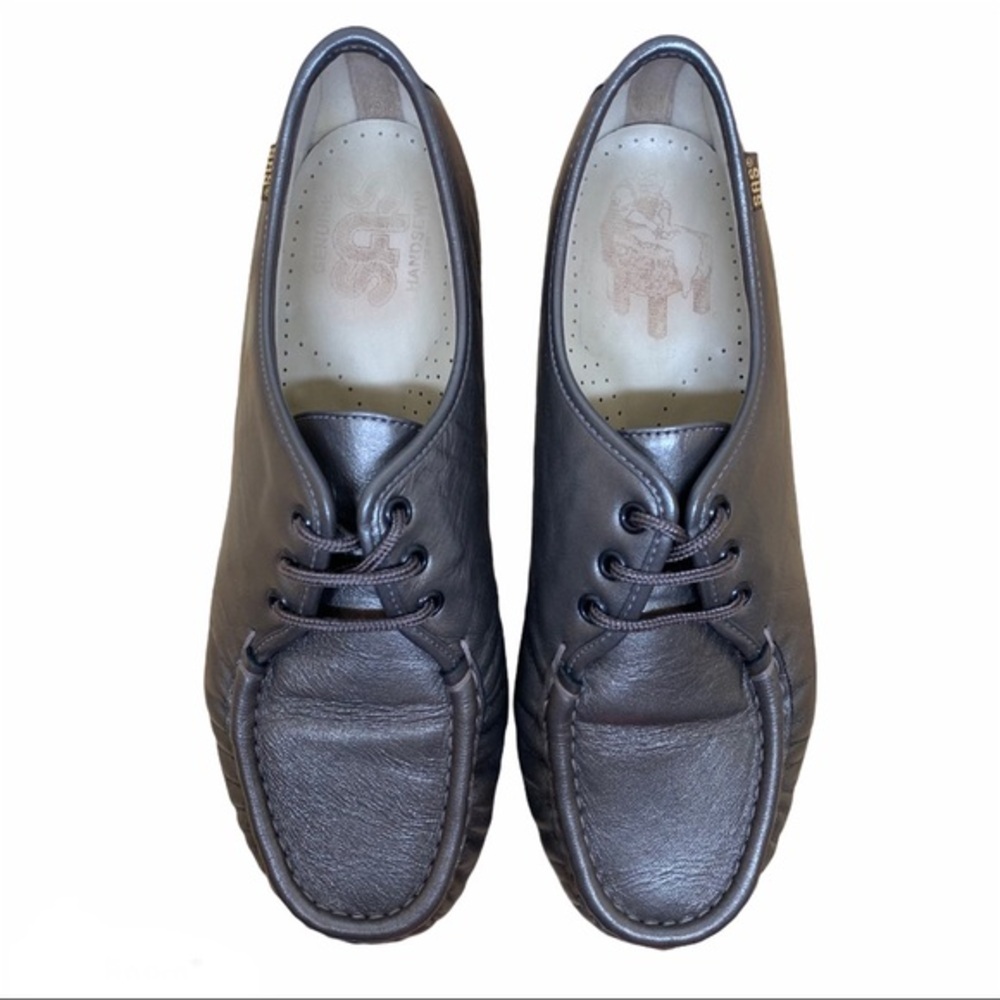 SAS Tripad Comfort Siesta pewter moc toe shoes 9 W